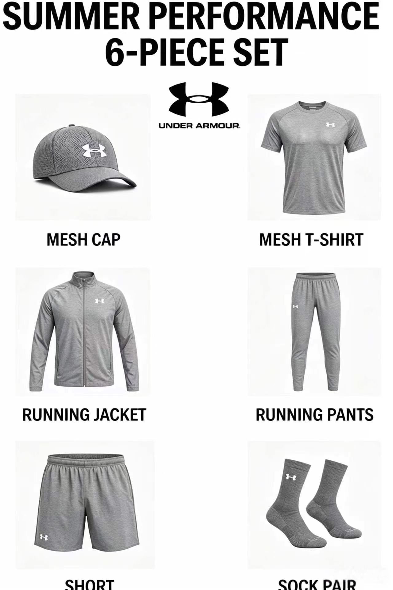 Everyday 6-Piece Casual Outfit Set