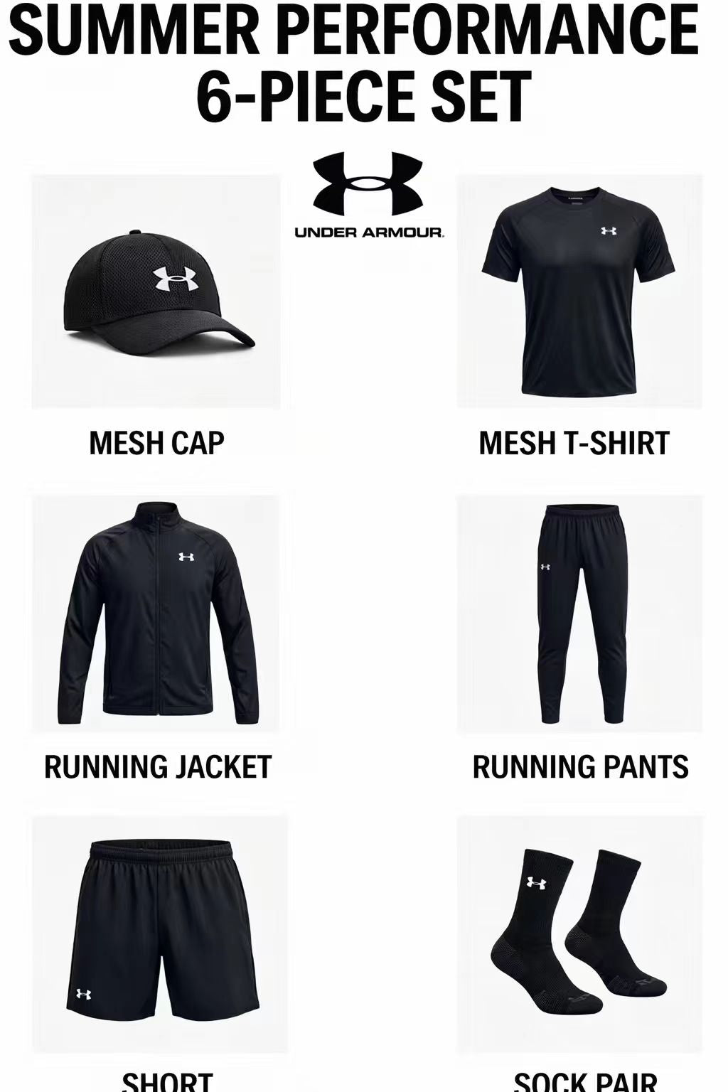 Everyday 6-Piece Casual Outfit Set