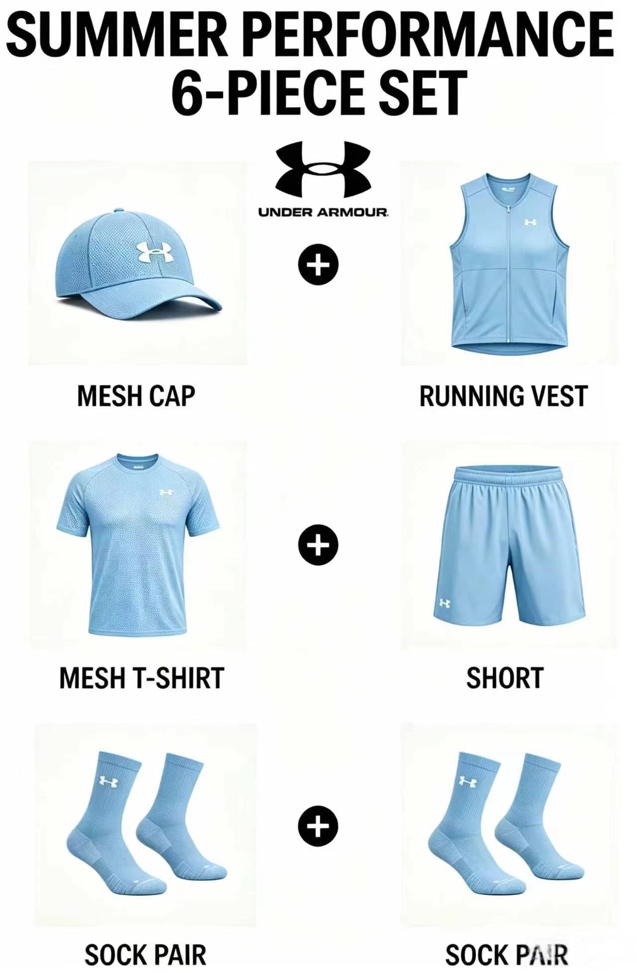 Everyday 6-Piece Casual Outfit Set