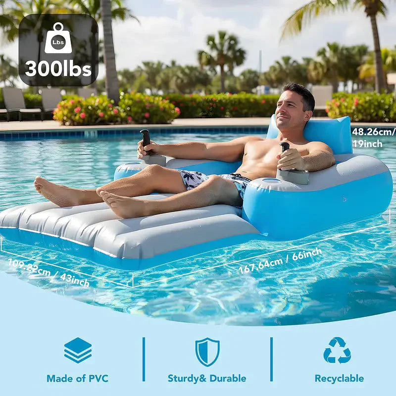 ☀️Summer Carnival 50% OFF- Sugaresd Motorized Summer Pool Cruiser🏊