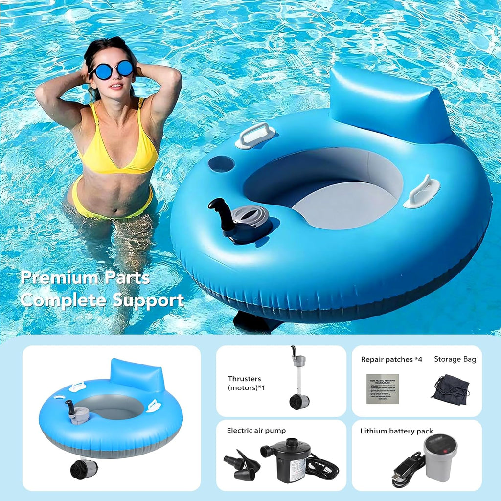 ☀️Summer Carnival 50% OFF- Sugaresd Motorized Summer Pool Cruiser🏊