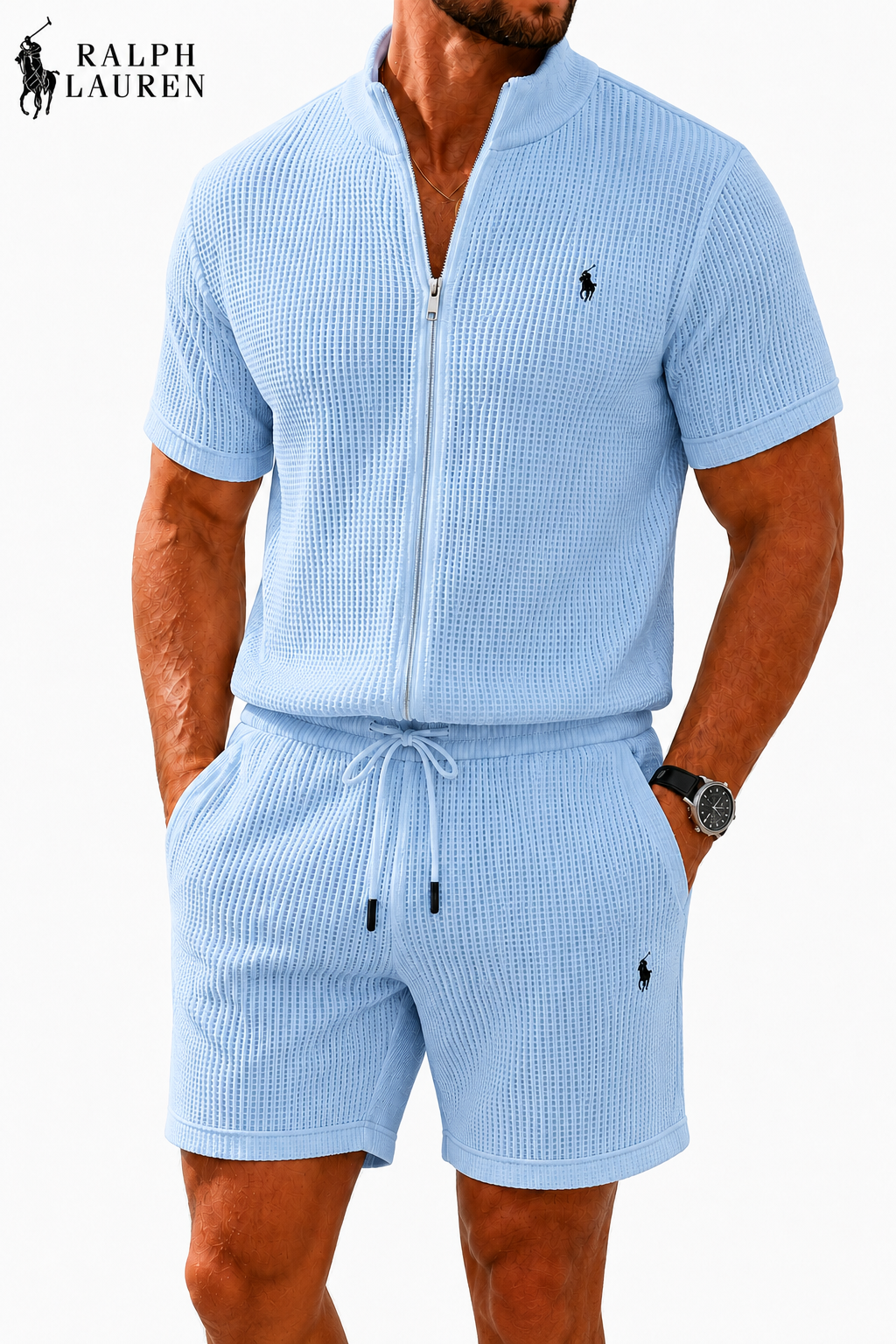 Men’s All‑Day 3‑Piece Lifestyle Set | Free Socks Gift