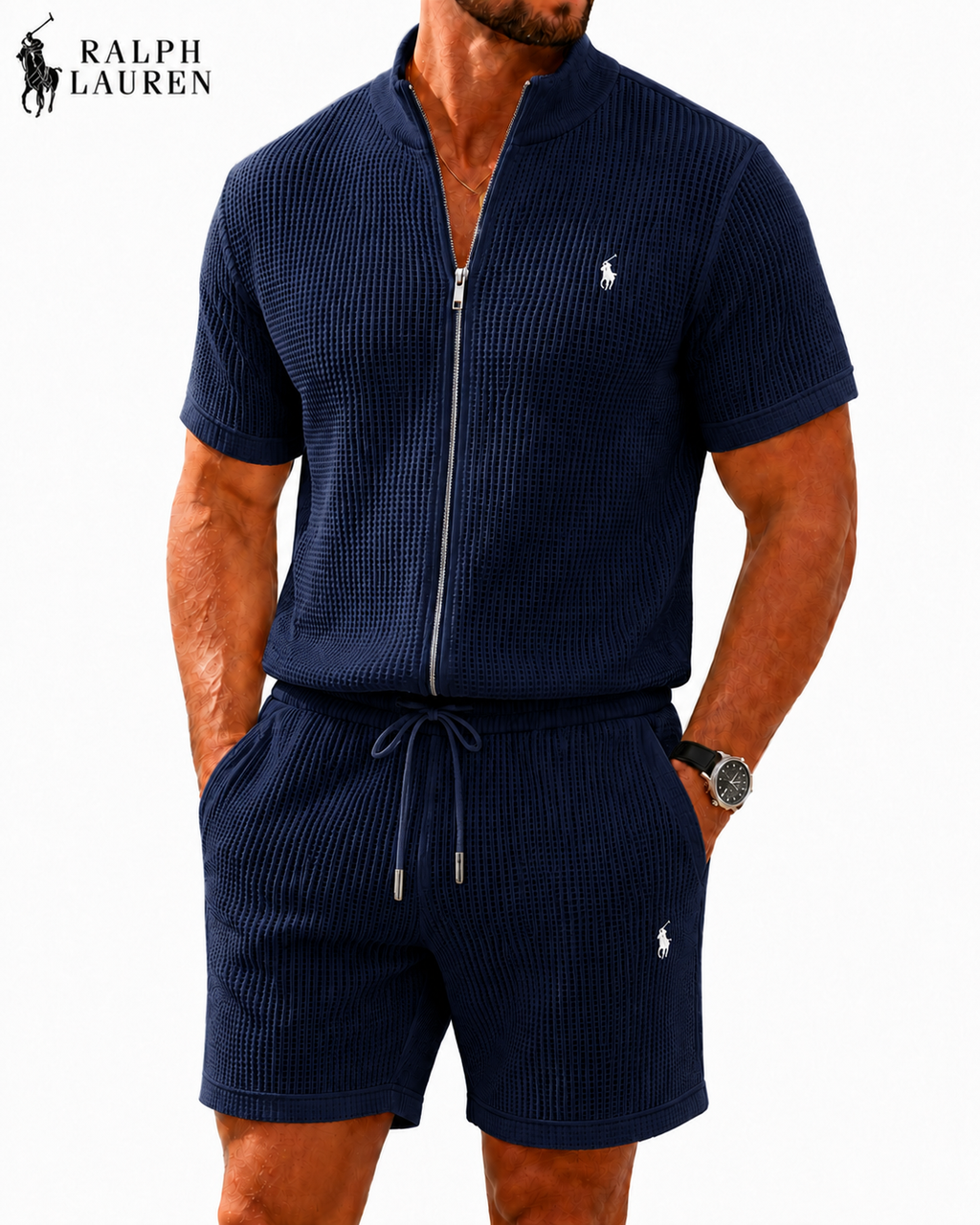 Men’s All‑Day 3‑Piece Lifestyle Set | Free Socks Gift