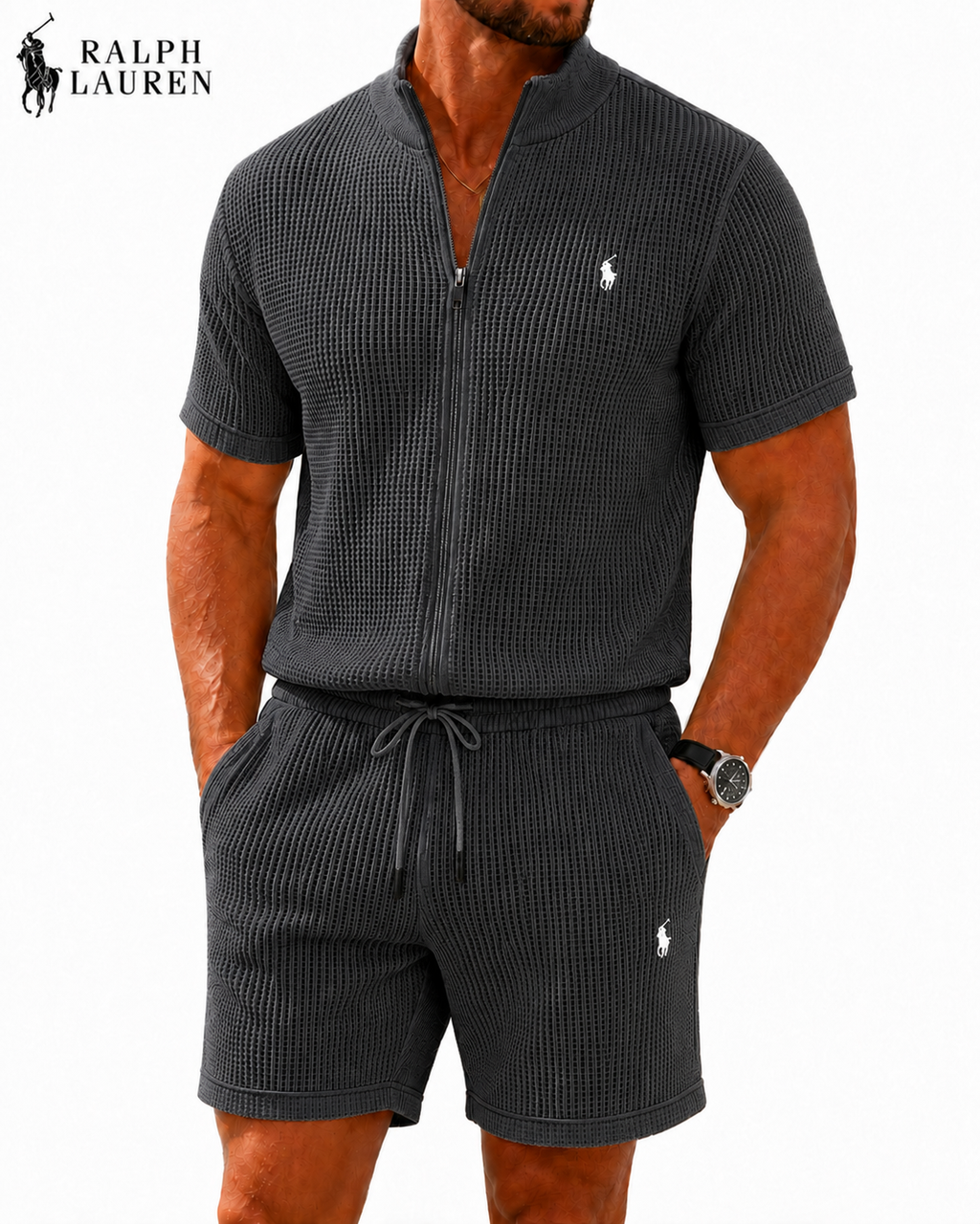 Men’s All‑Day 3‑Piece Lifestyle Set | Free Socks Gift