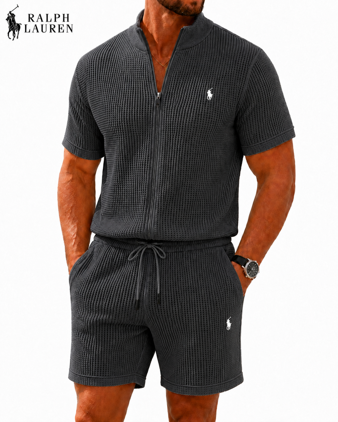 Men’s All‑Day 3‑Piece Lifestyle Set | Free Socks Gift