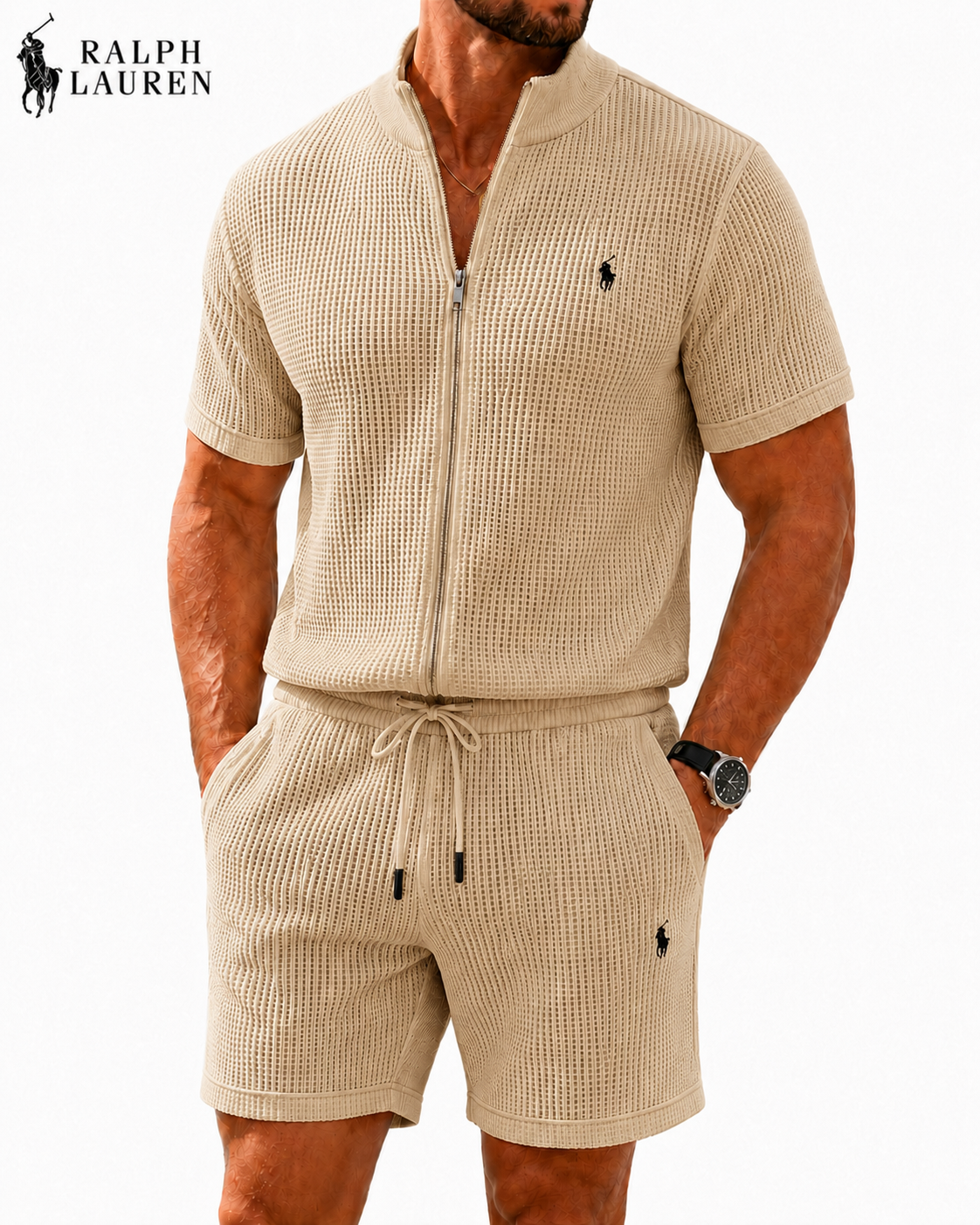 Men’s All‑Day 3‑Piece Lifestyle Set | Free Socks Gift