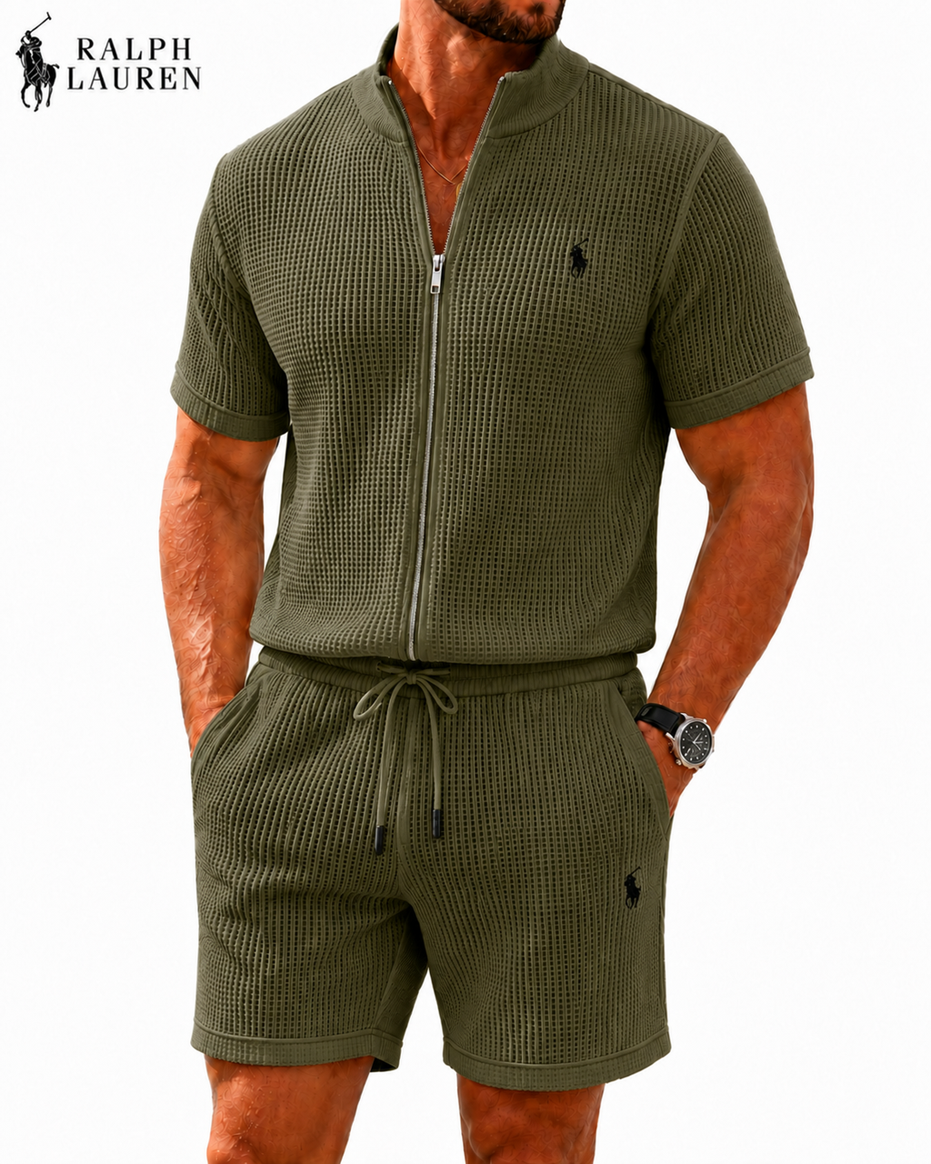 Men’s All‑Day 3‑Piece Lifestyle Set | Free Socks Gift