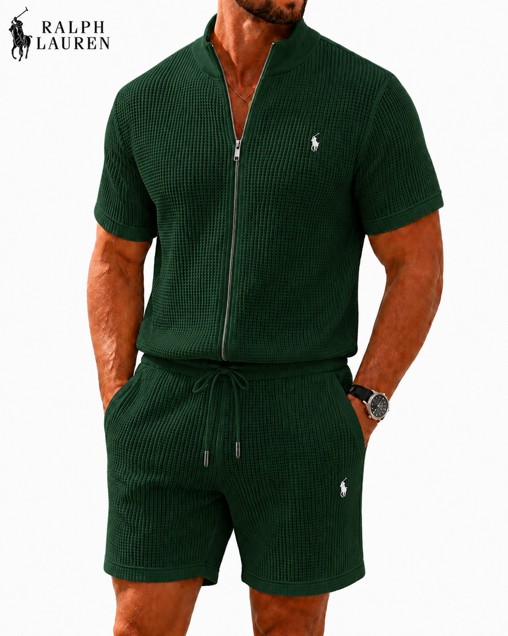 Men’s All‑Day 3‑Piece Lifestyle Set | Free Socks Gift