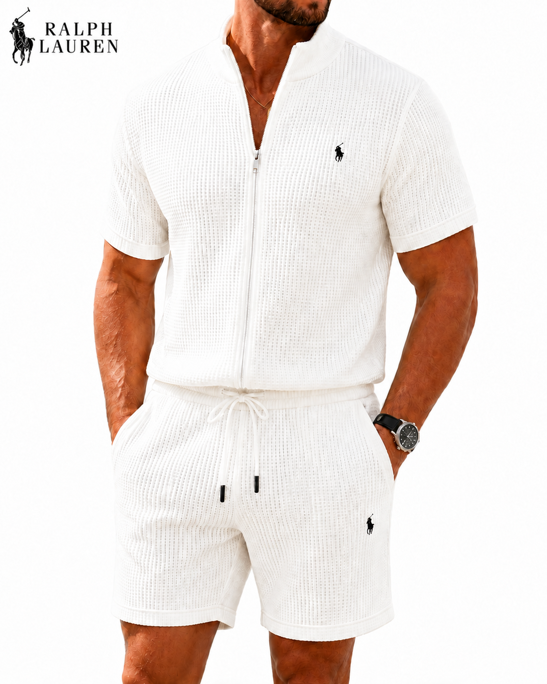 Men’s All‑Day 3‑Piece Lifestyle Set | Free Socks Gift