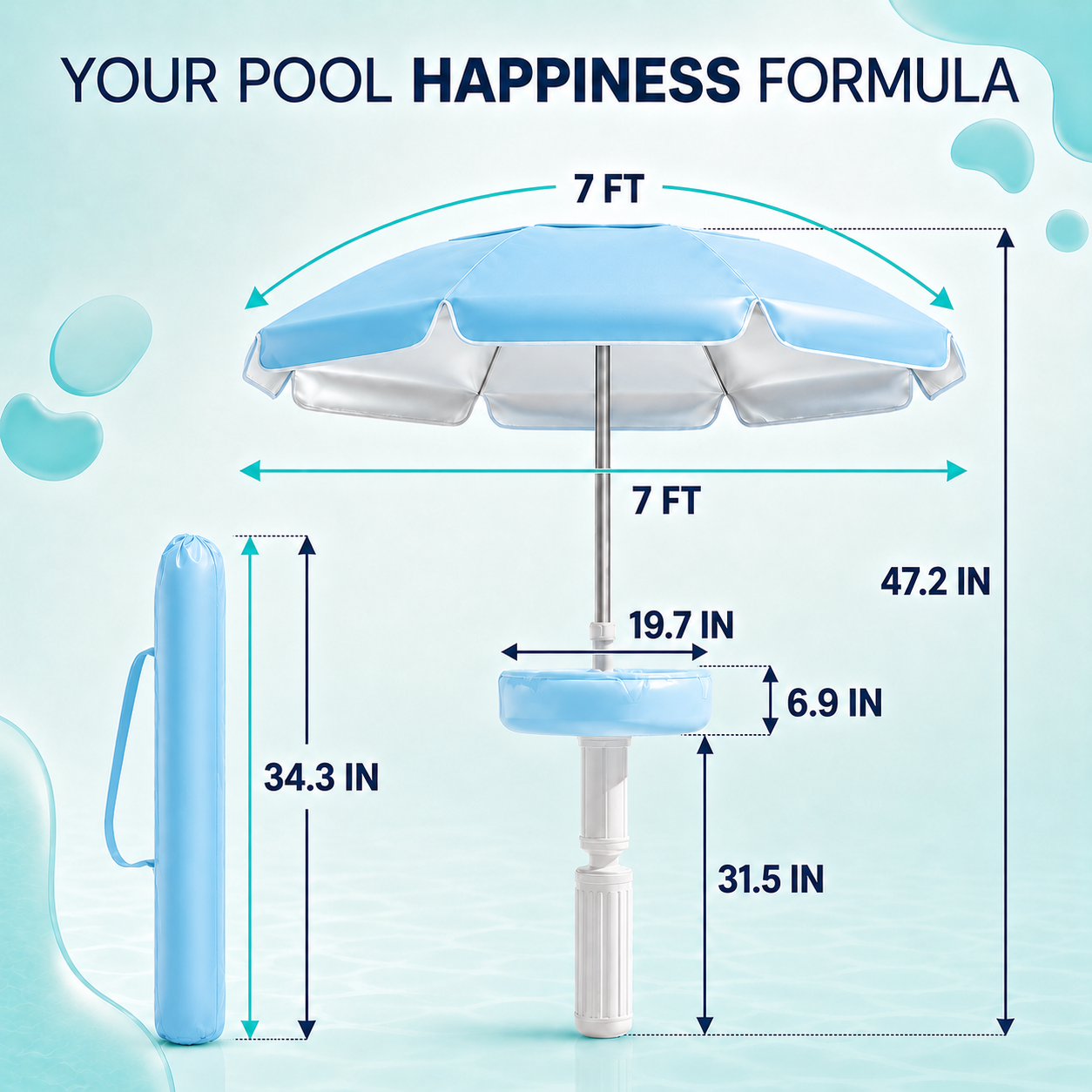 Floating Pool Umbrella