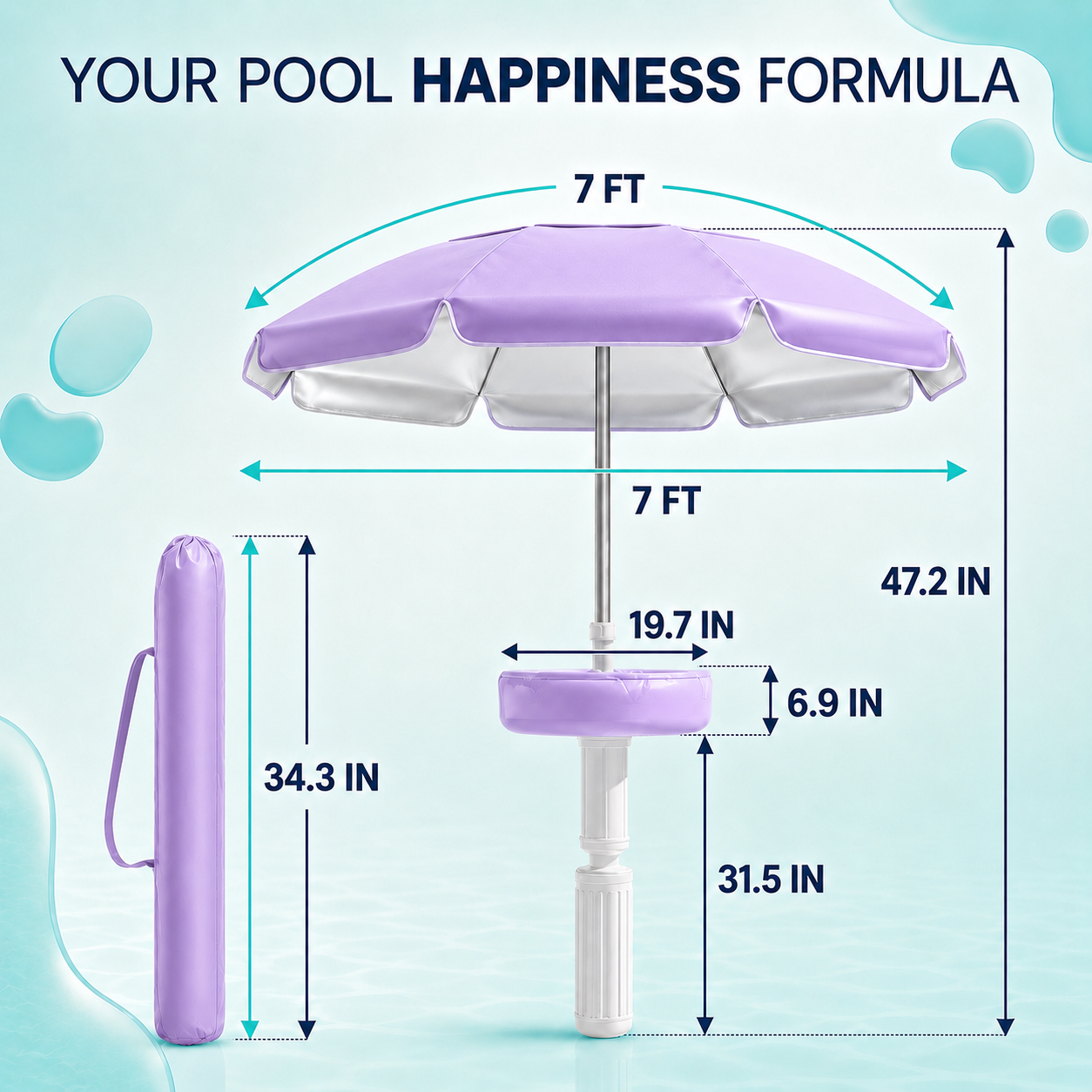Floating Pool Umbrella