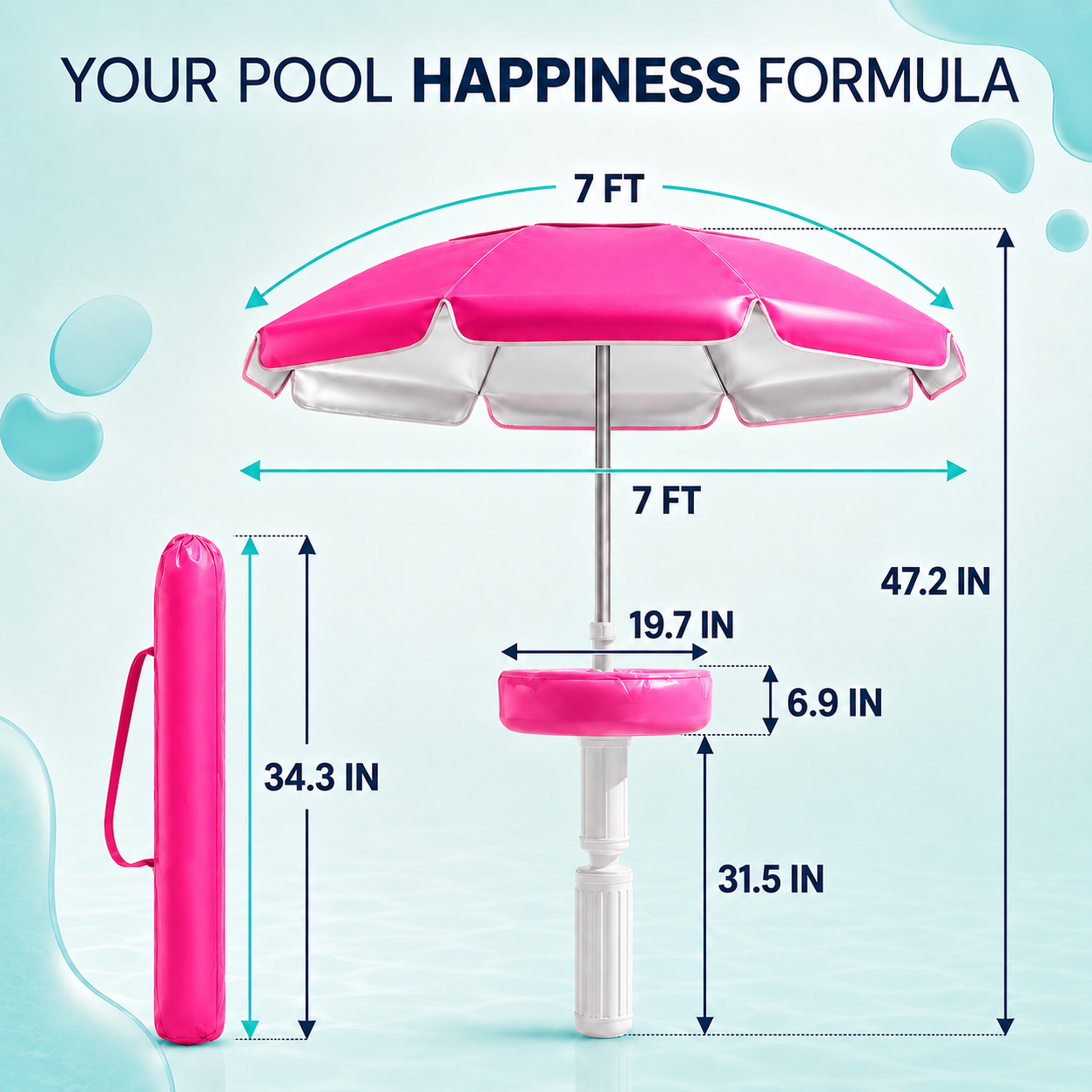 Floating Pool Umbrella