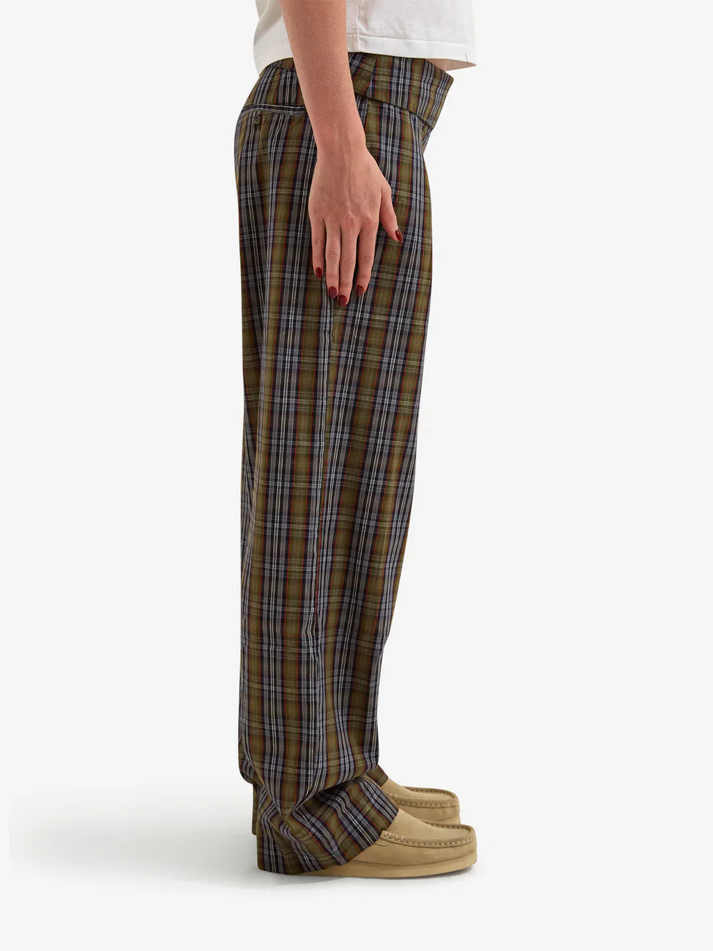 Checked Fia Trouser